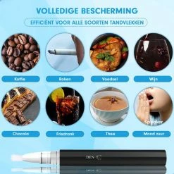 Coupon 🛒 DEN-T® U-shape PRO - Tandenbleekset - 32 LED - Zonder Peroxide - Tandenbleken - Teeth Whitening - Zwart 🎉 -La Roche Shop 550x550 404