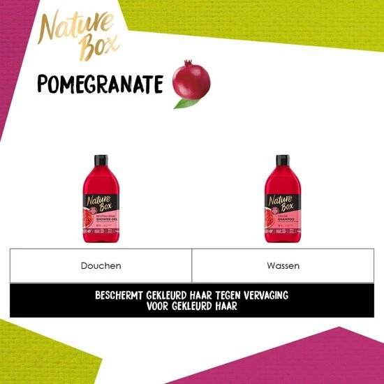 Goedkoop βοΈ Nature Box Pomegranate Shampoo 6x 385 Ml - Voordeelverpakking π€© 7 Goedkoop βοΈ Nature Box Pomegranate Shampoo 6x 385 Ml - Voordeelverpakking π€© - Afbeelding 5