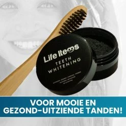 Top 10 👍 Life Items Houtskool Poeder Voor Wittere Tanden - Bamboo Tandenborstel - Tanden Bleken - Tandsteen - Tandplak - Gele Tanden - Teeth Whitener - Wit Gebit - 30 Gram 🔔 -La Roche Shop 550x550 45