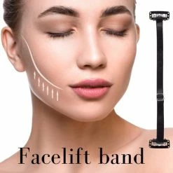 Hete verkoop 👍 Bellive Facelift Band - Face Lift Band - Face Lifting Belt - Face Tape Lift - FaceLift Elastiek | Browlift | Ooglift | Wenkbrauwlift | Wimperlift | Gezichtsband | Gezichtslift | Gezicht Lifting Band | Facelift 😉