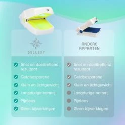 Gloednieuw 👍 Sellexy Anti Schimmelnagel Zelf-laserapparaat Incl. Pedicure Set 🧨 -La Roche Shop 550x550 501