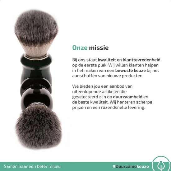 Top 10 π Biowust Scheerkwast Met Zachte Haren - Voor Een Volle Scheerschuim En Gelijkmatige Verdeling - 100% Vegan - Gemaakt Van Duurzame Materialen - Zwart π 13 Top 10 π Biowust Scheerkwast Met Zachte Haren - Voor Een Volle Scheerschuim En Gelijkmatige Verdeling - 100% Vegan - Gemaakt Van Duurzame Materialen - Zwart π - Afbeelding 11