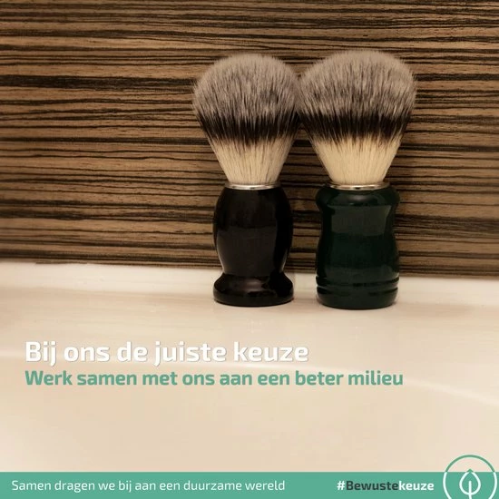 Top 10 π Biowust Scheerkwast Met Zachte Haren - Voor Een Volle Scheerschuim En Gelijkmatige Verdeling - 100% Vegan - Gemaakt Van Duurzame Materialen - Zwart π 14 Top 10 π Biowust Scheerkwast Met Zachte Haren - Voor Een Volle Scheerschuim En Gelijkmatige Verdeling - 100% Vegan - Gemaakt Van Duurzame Materialen - Zwart π - Afbeelding 12