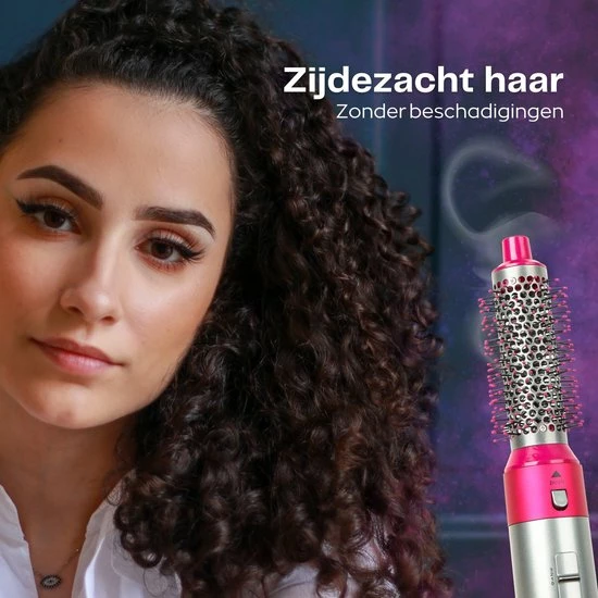 Promo π Viptiek - Hairwrap - Föhnborstel - Multistyler - Airwrap Krultang - Automatische Krultang - 5 In 1 Multistyler - Krulborstel - Borstel Föhn - Wafeltang 𧨠4 Promo π Viptiek - Hairwrap - Föhnborstel - Multistyler - Airwrap Krultang - Automatische Krultang - 5 In 1 Multistyler - Krulborstel - Borstel Föhn - Wafeltang 𧨠- Afbeelding 2