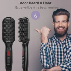 Beste Verkoop ✨ Merkloos Stijltang Kam - Voor Baard & Hoofdhaar - 3-in-1 - Black Edition ✨ 16 Beste Verkoop ✨ Merkloos Stijltang Kam - Voor Baard & Hoofdhaar - 3-in-1 - Black Edition ✨ -La Roche Shop 550x550 573