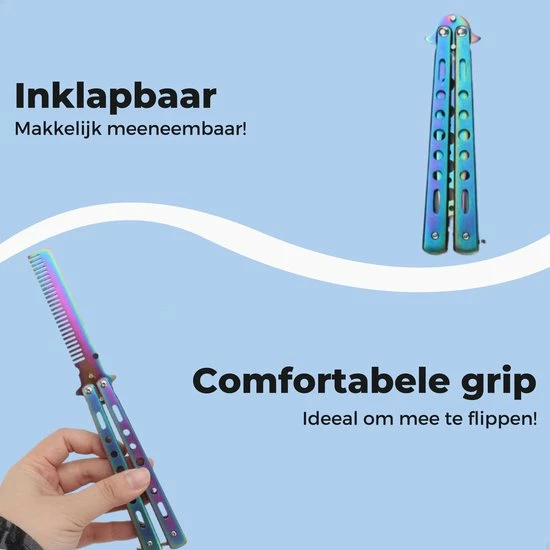 Flash-uitverkoop π Woofer Woohfer Vlindermes Trainer - Balisong - Vlinderkam - Balisong Trainer - Vlinder Trainer 𧨠4 Flash-uitverkoop π Woofer Woohfer Vlindermes Trainer - Balisong - Vlinderkam - Balisong Trainer - Vlinder Trainer 𧨠- Afbeelding 2