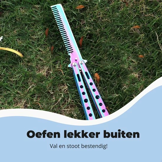 Flash-uitverkoop π Woofer Woohfer Vlindermes Trainer - Balisong - Vlinderkam - Balisong Trainer - Vlinder Trainer 𧨠7 Flash-uitverkoop π Woofer Woohfer Vlindermes Trainer - Balisong - Vlinderkam - Balisong Trainer - Vlinder Trainer 𧨠- Afbeelding 5