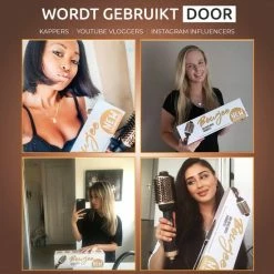 Hete verkoop 🌟 Boujee Föhnborstel Haar Volume Fohnen – Fohnborstel Stijlborstel Haardroger Borstel Multistyler 👏 -La Roche Shop 550x550 667