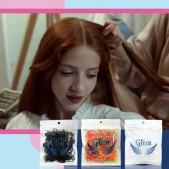 Groothandel 😀 Glim® 500x Zwarte Mini Elastiekjes - Meisjes - Baby - Kinderen - Haar Elastieken - Elastiek - Extra Sterk 🥰 -La Roche Shop 550x550 698