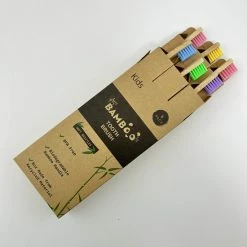 Hete verkoop 🥰 BAMBOO - Bamboe Tandenborstel Kinderen - Set Van 6 Stuks - Biologisch Afbreekbaar - Duurzaam - Plasticvrij - Recyclebaar - BPA-vrij 💯 -La Roche Shop 550x550 765