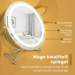 Promo ✔️ Great’s® Great's® Make Up Spiegel Met LED Verlichting - Visagie Spiegel Rond - Incl. Close Up 10x - Goud 👏 14 Promo ✔️ Great’s® Great's® Make Up Spiegel Met LED Verlichting - Visagie Spiegel Rond - Incl. Close Up 10x - Goud 👏 -La Roche Shop 550x550 783