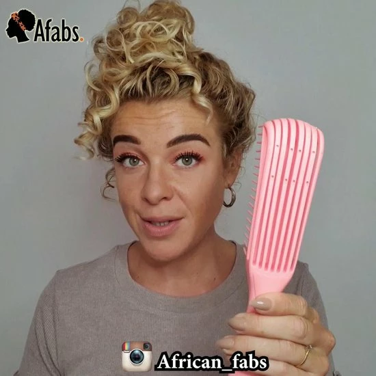 Groothandel 🎉 Afabs® Anti-klit Haarborstel | Detangler Brush | Detangling Brush | Kam Voor Krullen | Kroes Haar Borstel | Zwart 🛒 4 Groothandel 🎉 Afabs® Anti-klit Haarborstel | Detangler Brush | Detangling Brush | Kam Voor Krullen | Kroes Haar Borstel | Zwart 🛒 - Afbeelding 2