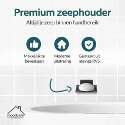 Beste Verkoop ⭐ Moodcare® RVS Zeepbakje Zwart – Zeephouder Hangend Zonder Boren – Zeepschaaltje & Shampoo Bar Houder 💯 13 Beste Verkoop ⭐ Moodcare® RVS Zeepbakje Zwart – Zeephouder Hangend Zonder Boren – Zeepschaaltje & Shampoo Bar Houder 💯 -La Roche Shop 550x550 790