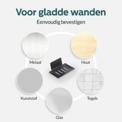 Beste Verkoop ⭐ Moodcare® RVS Zeepbakje Zwart – Zeephouder Hangend Zonder Boren – Zeepschaaltje & Shampoo Bar Houder 💯 19 Beste Verkoop ⭐ Moodcare® RVS Zeepbakje Zwart – Zeephouder Hangend Zonder Boren – Zeepschaaltje & Shampoo Bar Houder 💯 -La Roche Shop 550x550 796