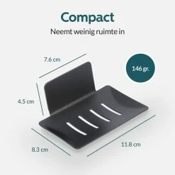 Beste Verkoop ⭐ Moodcare® RVS Zeepbakje Zwart – Zeephouder Hangend Zonder Boren – Zeepschaaltje & Shampoo Bar Houder 💯 21 Beste Verkoop ⭐ Moodcare® RVS Zeepbakje Zwart – Zeephouder Hangend Zonder Boren – Zeepschaaltje & Shampoo Bar Houder 💯 -La Roche Shop 550x550 798