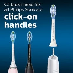 Top 10 🤩 Merkloos Sonicare Genuine C3 Premium Plaque Control-tandenborstelkoppen, 4 Opzetborstels, Wit, HX9044/65 ⭐ -La Roche Shop 550x550 853