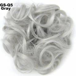 Korting ✔️ Haar Wrap, Brazilian Hairextensions Knotje Grijs Gray# 🔔