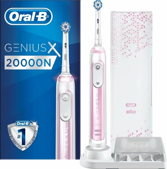 Goedkoopste π Oral B Oral-B Genius X 20000N - Roze - Elektrische Tandenborstel π 3 Goedkoopste π Oral B Oral-B Genius X 20000N - Roze - Elektrische Tandenborstel π