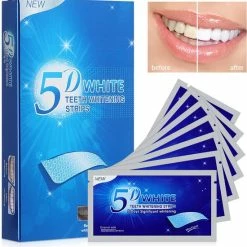 Begroting 🥰 5D White Whitening Strips | Tanden Bleken Strips | Tanden Bleken | Tanden Strips | Wit Gebit | Witte Tanden | Tandenblekers | Tandenbleekset | Tandenbleek Strips | Geen Crest | Crest Whitestrips | Wittere Tanden 👍