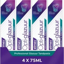 Aanbiedingen 😍 Elmex Glazuur Protection Tandpasta 4 X 75ml - Voordeelverpakking ⭐