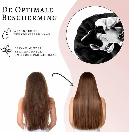 Top 10 β Beyeza Bonnet Satijnen Slaapmuts Voor Volwassenen – Haarnetje – Haarverzorging - Satijn – Verstelbaar - Zwart/Groen - 2 STUKS π 11 Top 10 β Beyeza Bonnet Satijnen Slaapmuts Voor Volwassenen – Haarnetje – Haarverzorging - Satijn – Verstelbaar - Zwart/Groen - 2 STUKS π - Afbeelding 9