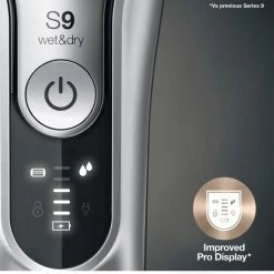 Beste deal ✔️ Braun Series 9 9370cc Nieuwste Generatie Elektrisch Scheerapparaat, Clean&Charge-station, Zilver 🤩 -La Roche Shop 550x564 4