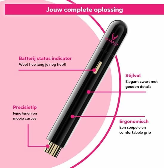 Kopen π― Vivefly Healthcare Eyebrow Trimmer - Wenkbrauw - Epileren - Precisietrimmer - Wenkbrauw Scheermesje - Selfie π₯ 5 Kopen π― Vivefly Healthcare Eyebrow Trimmer - Wenkbrauw - Epileren - Precisietrimmer - Wenkbrauw Scheermesje - Selfie π₯ - Afbeelding 3