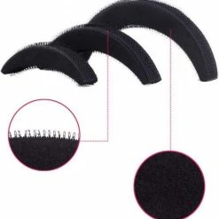 Aanbiedingen 🤩 Ardran & Tookar Toupeer Blokjes - Haar Touperen - Volume Opsteken - Bumpit Haar Croissant - Zwart - 3 Stuks 😍 -La Roche Shop 550x567 1