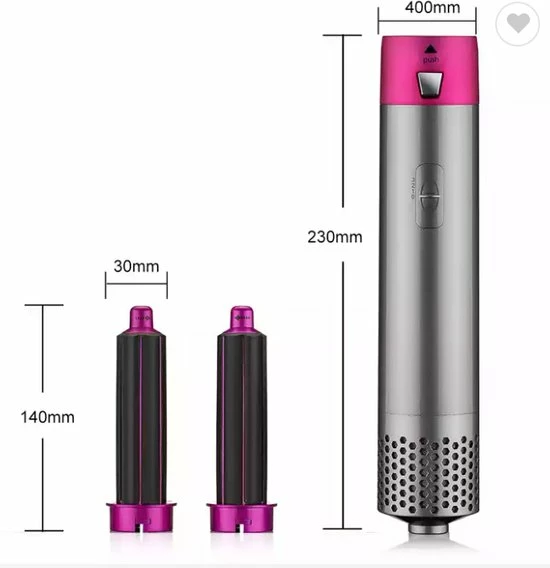 Beste deal π Merkloos Airwrap - Hairwrap - Krultang - 5 In 1 Multi Styler - Föhn V2 2022 Editie - Föhnborstels - Hetelucht Föhn - Airstyler - Föhnborstel - Hetelucht Borstel - Krulborstel π 6 Beste deal π Merkloos Airwrap - Hairwrap - Krultang - 5 In 1 Multi Styler - Föhn V2 2022 Editie - Föhnborstels - Hetelucht Föhn - Airstyler - Föhnborstel - Hetelucht Borstel - Krulborstel π - Afbeelding 4