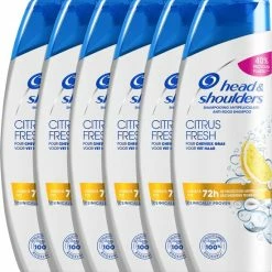 Aanbiedingen ✨ Head & Shoulders Citrus Fresh Anti-Roos Shampoo - Voordeelverpakking - 6 X 285 Ml 👏