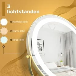 Promo ✔️ Great’s® Great's® Make Up Spiegel Met LED Verlichting - Visagie Spiegel Rond - Incl. Close Up 10x - Goud 👏 12 Promo ✔️ Great’s® Great's® Make Up Spiegel Met LED Verlichting - Visagie Spiegel Rond - Incl. Close Up 10x - Goud 👏 -La Roche Shop 550x570 5