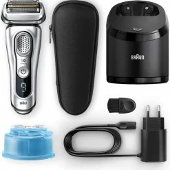 Beste deal ✔️ Braun Series 9 9370cc Nieuwste Generatie Elektrisch Scheerapparaat, Clean&Charge-station, Zilver 🤩 -La Roche Shop 550x578 1