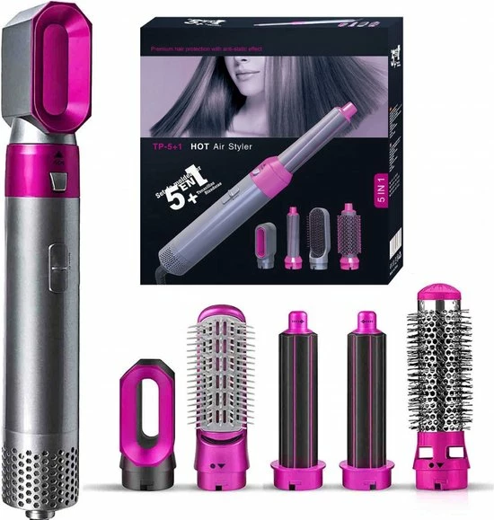 Beste deal π Merkloos Airwrap - Hairwrap - Krultang - 5 In 1 Multi Styler - Föhn V2 2022 Editie - Föhnborstels - Hetelucht Föhn - Airstyler - Föhnborstel - Hetelucht Borstel - Krulborstel π 3 Beste deal π Merkloos Airwrap - Hairwrap - Krultang - 5 In 1 Multi Styler - Föhn V2 2022 Editie - Föhnborstels - Hetelucht Föhn - Airstyler - Föhnborstel - Hetelucht Borstel - Krulborstel π