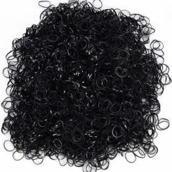 Aanbiedingen 👏 Sparkolia 1000 STUKS - Kleine Elastiekjes - Zwart - Vlechtjes Elastieken - Mini Haar Elastiek Voor Dreadlocks / Vlechten - Kinderen / Volwassenen 🥰 -La Roche Shop 550x579 6