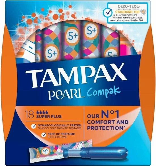 Kopen βοΈ Tampax Compak Pearl Super Plus - Tampons π 7 Kopen βοΈ Tampax Compak Pearl Super Plus - Tampons π - Afbeelding 5