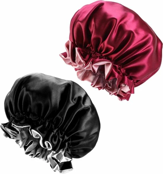 Beste Verkoop π₯ Beyeza Satijnen Slaapmuts Voor Volwassenen – Hair Bonnet Satijn – Verstelbaar - Slaapmuts Satijn – Satin Bonnet – Satijnen Bonnet – Zwart/Rood - 2 STUKS π 11 Beste Verkoop π₯ Beyeza Satijnen Slaapmuts Voor Volwassenen – Hair Bonnet Satijn – Verstelbaar - Slaapmuts Satijn – Satin Bonnet – Satijnen Bonnet – Zwart/Rood - 2 STUKS π - Afbeelding 9