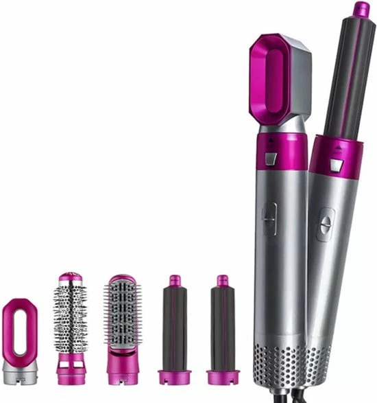 Beste deal π Merkloos Airwrap - Hairwrap - Krultang - 5 In 1 Multi Styler - Föhn V2 2022 Editie - Föhnborstels - Hetelucht Föhn - Airstyler - Föhnborstel - Hetelucht Borstel - Krulborstel π 4 Beste deal π Merkloos Airwrap - Hairwrap - Krultang - 5 In 1 Multi Styler - Föhn V2 2022 Editie - Föhnborstels - Hetelucht Föhn - Airstyler - Föhnborstel - Hetelucht Borstel - Krulborstel π - Afbeelding 2