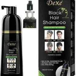 Beste Verkoop 🧨 Dexe - Black Hair Shampoo - 400 Ml 😀
