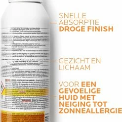 Korting ⭐ La Roche-Posay Anthelios - Zonnebrand - Spray - SPF50+ - Onzichtbaar - 200 Ml ⭐ -La Roche Shop 550x598 1