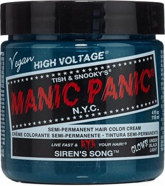 Beste deal βοΈ Manic Panic Semi Permanente Haarverf Siren's Song UV Classic Groen π 7 Beste deal βοΈ Manic Panic Semi Permanente Haarverf Siren's Song UV Classic Groen π - Afbeelding 5