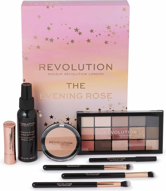 Beste deal π Makeup Revolution The Evening Rose Gift Set - Make-up Cadeau Set β 3 Beste deal π Makeup Revolution The Evening Rose Gift Set - Make-up Cadeau Set β