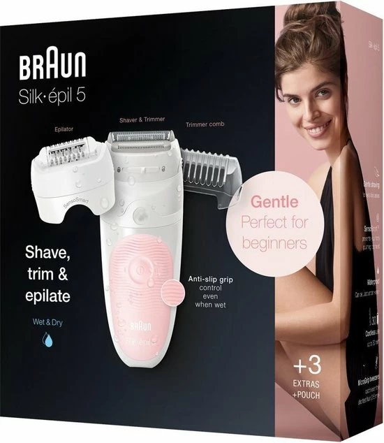 Kopen π Braun Silk-épil 5 5-620 - Epilator - Wit/Roze π₯ 5 Kopen π Braun Silk-épil 5 5-620 - Epilator - Wit/Roze π₯ - Afbeelding 3