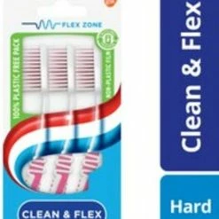 Kopen 👍 Aquafresh Tandenborstel Clean & Flex Hard 3 Stuks 🤩 -La Roche Shop 550x641