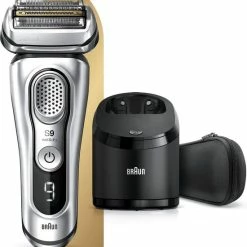 Beste deal ✔️ Braun Series 9 9370cc Nieuwste Generatie Elektrisch Scheerapparaat, Clean&Charge-station, Zilver 🤩 -La Roche Shop 550x653