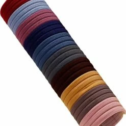 Begroting 🔔 Elastiekjes 50 Stuks | Aarde Kleur Haar Elastieken | Elastisch | Hoge Kwaliteit Haarelastiekjes | Bruin Blauw | Sparkolia | Dames Heren ⌛ -La Roche Shop 550x657