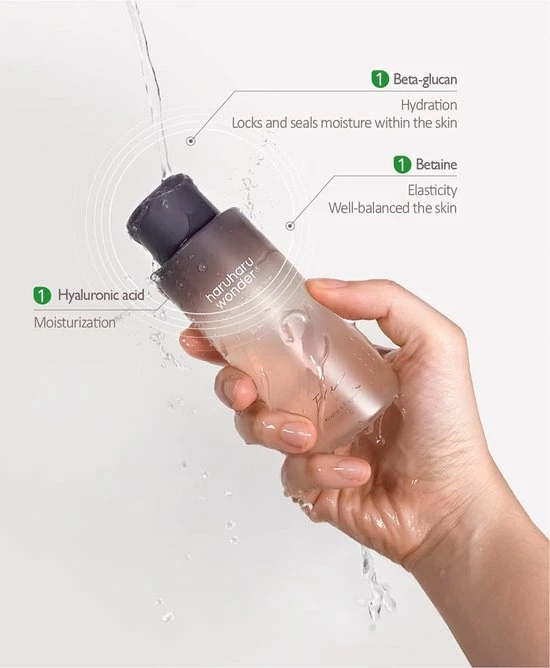 Uitgang π Haruharu WONDER Black Rice Hyaluronic Toner Free Of Alcohol & Fragrance π 4 Uitgang π Haruharu WONDER Black Rice Hyaluronic Toner Free Of Alcohol & Fragrance π - Afbeelding 2