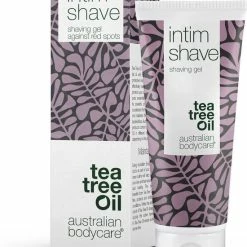 Coupon 👍 Australian Bodycare Intim Shave 100ml - Intieme Scheergel Met Tea Tree Olie Voor Ingegroeide Haartjes, Irritatie & Stoppels, Voor Het Scheren Van De 👙 Bikinilijn En Het Scheren Van De Intieme Zone, PH-Neutraal ✨
