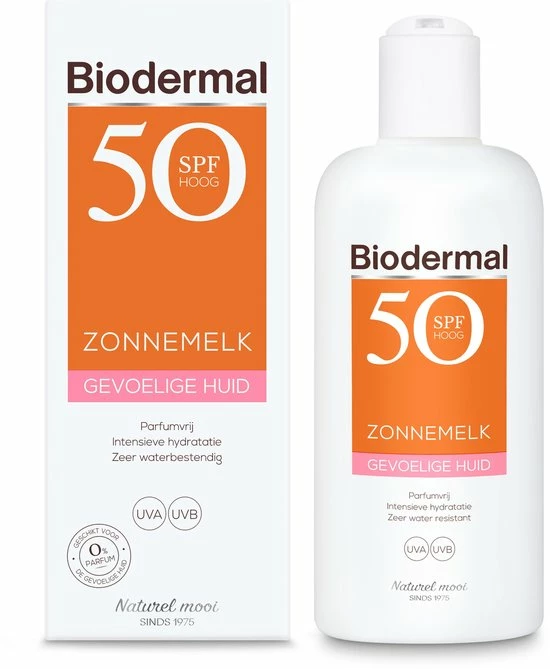 Nieuw β Biodermal Zonnemelk Gevoelige Huid - Zonnebrand Voor De Gevoelige Huid -SPF50+ 200 Ml π 7 Nieuw β Biodermal Zonnemelk Gevoelige Huid - Zonnebrand Voor De Gevoelige Huid -SPF50+ 200 Ml π - Afbeelding 5