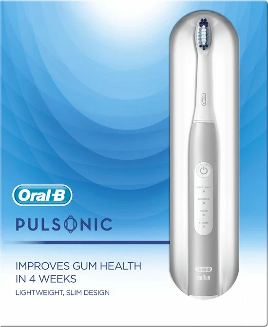 Goedkoopste 𧨠Oral B Oral-B Pulsonic Slim Luxe 4200 - Travel Edition Platinum - Elektrische Tandenborstel π 13 Goedkoopste 𧨠Oral B Oral-B Pulsonic Slim Luxe 4200 - Travel Edition Platinum - Elektrische Tandenborstel π - Afbeelding 11