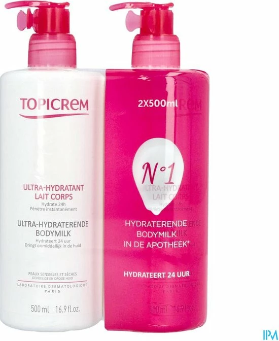 Goedkoopste π€© Topicrem Ultra-Moisturizing Body Milk 2x500ml π₯ 5 Goedkoopste π€© Topicrem Ultra-Moisturizing Body Milk 2x500ml π₯ - Afbeelding 3